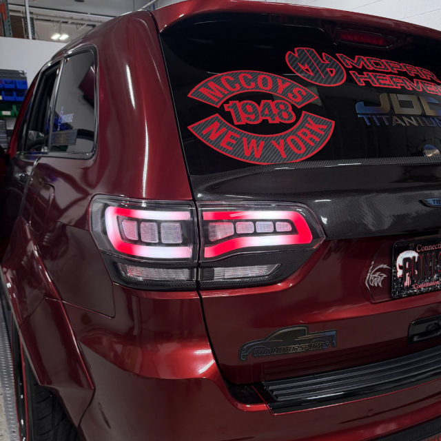 Lighting Trendz 2014-2021 Jeep Grand Cherokee WK2 Flow Series Pre-Built MHF Tail Lights main image